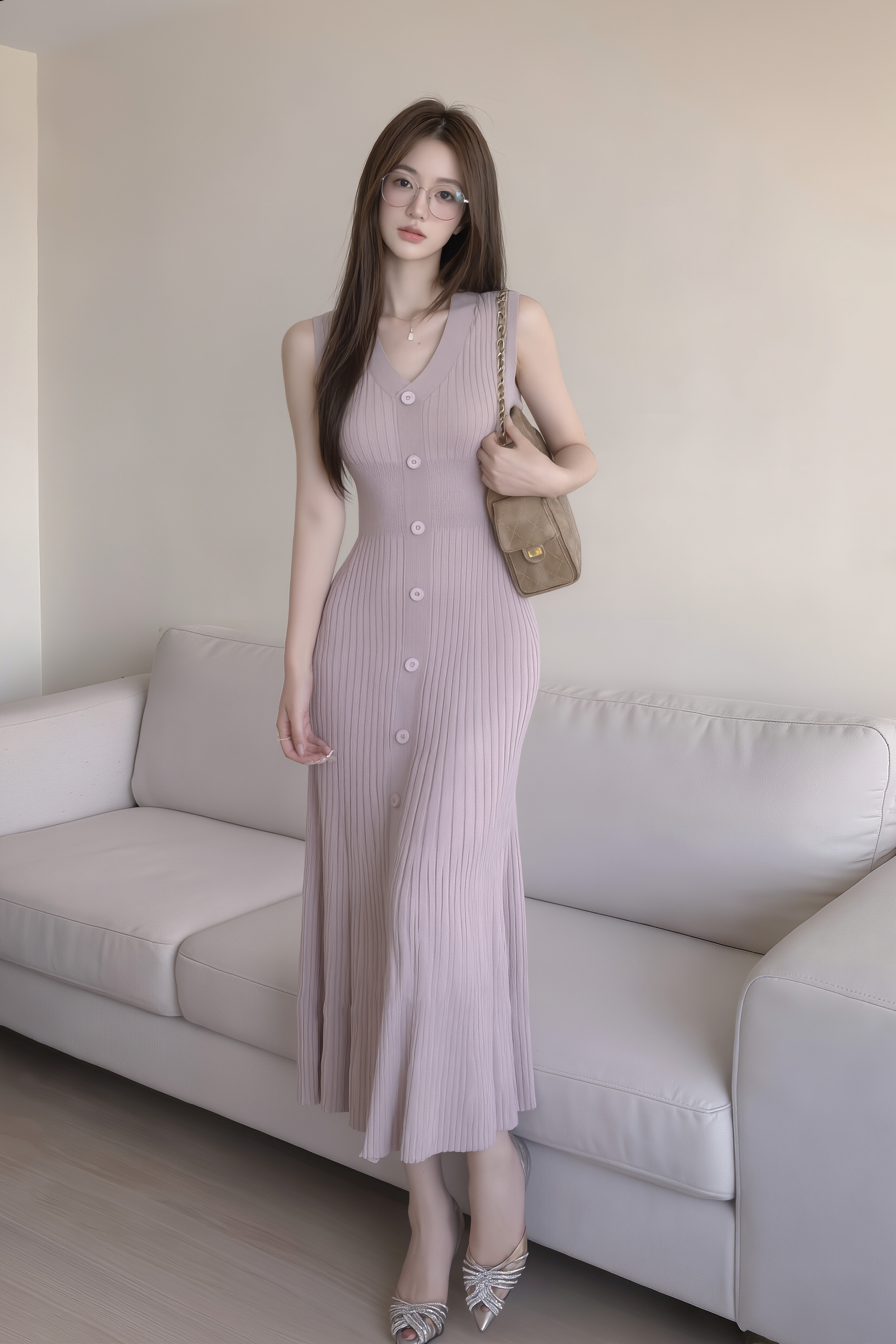 林清昼 御姐风格虚拟人物形象 3